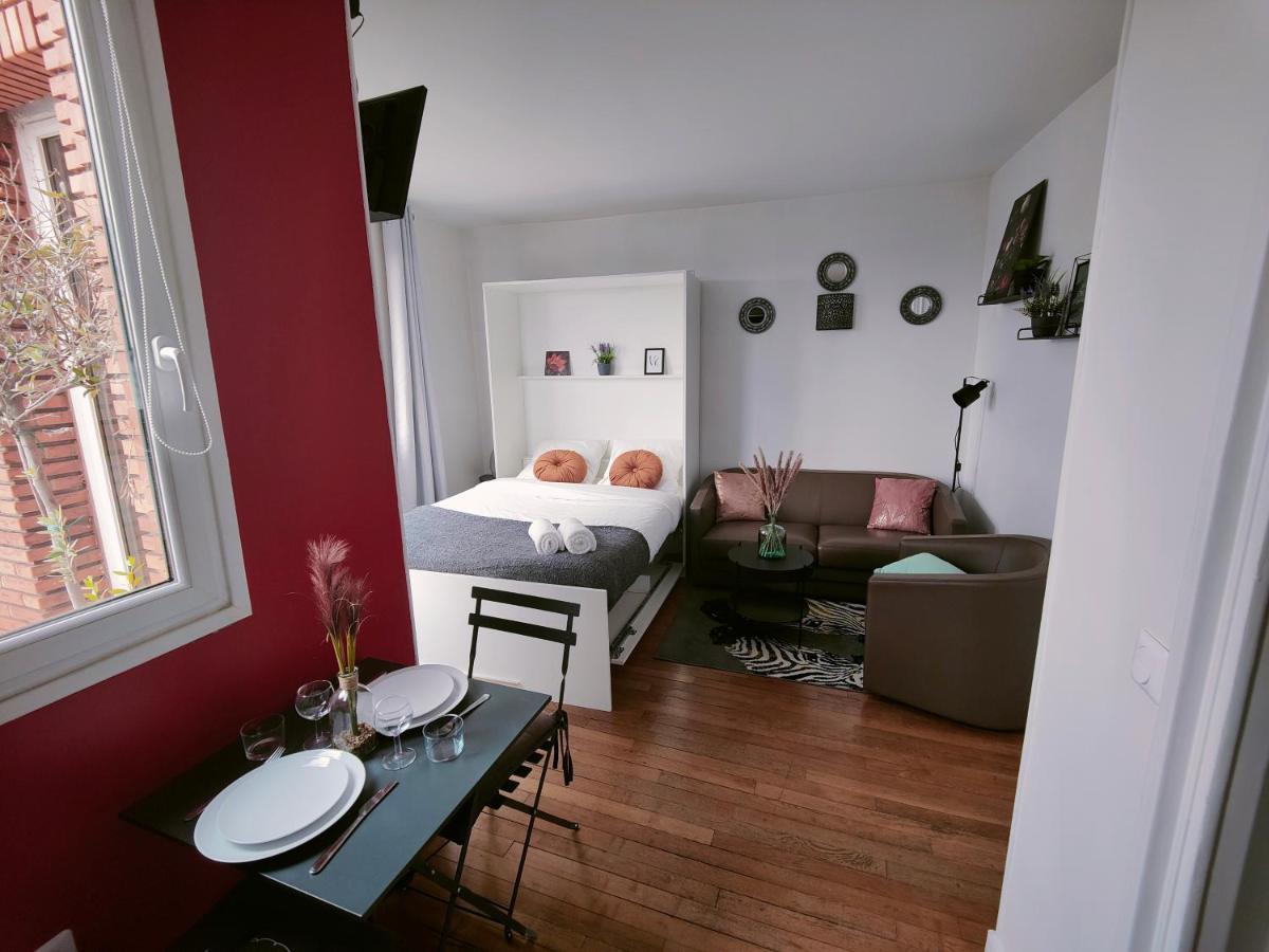 Studio Neuilly Seine - Champs Elysees - La Defense Apartment Екстериор снимка