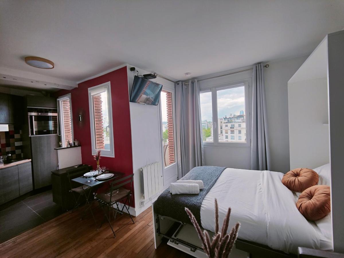 Studio Neuilly Seine - Champs Elysees - La Defense Apartment Екстериор снимка